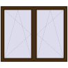 Pricing Tilt-and-Turn 1755x1520 mm REHAU ENERGY-SAVING SYNEGO MD DARK_OAK external