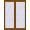 Pricing Tilt-and-Turn 1600x2100 mm REHAU BRILLANT DESIGN GOLDEN OAK two-sided
