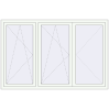 Pricing Tilt-and-Turn 2020x1310 mm REHAU ENERGY-SAVING SYNEGO MD RAL 9016 Traffic white two-sided