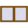 Pricing Tilt-and-Turn 1770x1025 mm REHAU ENERGY-SAVING SYNEGO MD GOLDEN OAK external