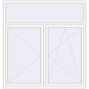 Ustalenie cen Okna skrzydłowe 1800x1900 mm REHAU OPTIMUM EURO-DESIGN 70 RAL 9016 Traffic white dwustronny