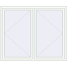 Ustalenie cen Okna skrzydłowe 1770x1450 mm REHAU OPTIMUM EURO-DESIGN 70 RAL 9016 Traffic white dwustronny