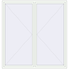 Pricing Tilt-and-Turn 2200x2300 mm REHAU OPTIMUM EURO-DESIGN 70 RAL 9016 Traffic white two-sided