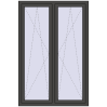 Pricing Tilt-and-Turn 1200x1800 mm REHAU ENERGY-SAVING SYNEGO MD BASALT_GREY two-sided