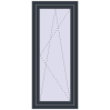 Pricing Tilt-and-Turn 600x1400 mm REHAU ENERGY-SAVING SYNEGO MD ANTHRACITE_GREY_STRUKTURAL external