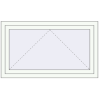 Pricing Tilt-and-Turn 1200x650 mm REHAU BRILLANT DESIGN RAL 9016 Traffic white two-sided