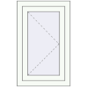 Pricing Tilt-and-Turn 500x750 mm REHAU OPTIMUM EURO-DESIGN 70 RAL 9016 Traffic white two-sided
