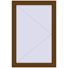Pricing Tilt-and-Turn 1000x1500 mm REHAU OPTIMUM EURO-DESIGN 70 WALNUT external