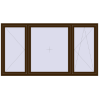 Pricing Tilt-and-Turn 2400x1300 mm REHAU OPTIMUM EURO-DESIGN 70 DARK_OAK two-sided