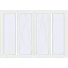 Pricing Tilt-and-Turn 2280x1600 mm REHAU ENERGY-SAVING SYNEGO MD RAL 9016 Traffic white two-sided
