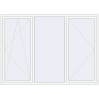 Pricing Tilt-and-Turn 2500x1800 mm REHAU OPTIMUM EURO-DESIGN 70 RAL 9016 Traffic white two-sided