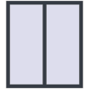 Pricing Tilt-and-Turn 1040x1180 mm REHAU BRILLANT DESIGN ANTHRACITE_GREY_STRUKTURAL two-sided