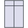 Pricing Tilt-and-Turn 1760x2500 mm REHAU ENERGY-SAVING SYNEGO MD ANTHRACITE_GREY_STRUKTURAL external