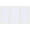 Pricing Tilt-and-Turn 3000x1800 mm REHAU OPTIMUM EURO-DESIGN 70 RAL 9016 Traffic white two-sided