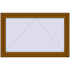 Pricing Tilt-and-Turn 1400x900 mm REHAU OPTIMUM EURO-DESIGN 70 GOLDEN OAK external