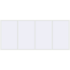 Ustalenie cen Okna skrzydłowe 5000x2200 mm REHAU BRILLANT DESIGN RAL 9016 Traffic white dwustronny