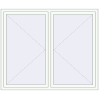 Pricing Tilt-and-Turn 1800x1500 mm REHAU OPTIMUM EURO-DESIGN 70 RAL 9016 Traffic white two-sided