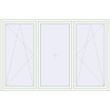 Pricing Tilt-and-Turn 2400x1600 mm REHAU OPTIMUM EURO-DESIGN 70 RAL 9016 Traffic white two-sided