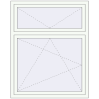 Pricing Tilt-and-Turn 1200x1500 mm REHAU BRILLANT DESIGN RAL 9016 Traffic white two-sided