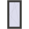 Pricing Tilt-and-Turn 745x1475 mm REHAU ENERGY-SAVING SYNEGO MD BASALT_GREY two-sided
