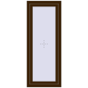 Pricing Tilt-and-Turn 600x1500 mm REHAU BRILLANT DESIGN DARK_OAK two-sided