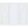Pricing Tilt-and-Turn 1900x1550 mm REHAU ENERGY-SAVING SYNEGO MD RAL 9016 Traffic white two-sided