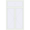 Pricing Tilt-and-Turn 1500x2500 mm REHAU OPTIMUM EURO-DESIGN 70 RAL 9016 Traffic white two-sided