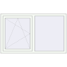 Ustalenie cen Okna skrzydłowe 1450x900 mm EPSILON OPTIMA RAL 9016 Traffic white dwustronny