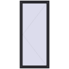 Pricing Tilt-and-Turn 1050x2400 mm REHAU ENERGY-SAVING SYNEGO MD BLACK_ULTI-MATT two-sided