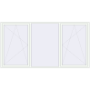 Pricing Tilt-and-Turn 3080x1600 mm REHAU ENERGY-SAVING SYNEGO MD RAL 9016 Traffic white two-sided