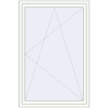 Pricing Tilt-and-Turn 1135x1700 mm REHAU ENERGY-SAVING SYNEGO MD RAL 9016 Traffic white two-sided