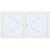 Pricing Tilt-and-Turn 2300x1230 mm REHAU ENERGY-SAVING SYNEGO MD RAL 9016 Traffic white two-sided