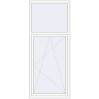 Pricing Tilt-and-Turn 950x2260 mm REHAU OPTIMUM EURO-DESIGN 70 RAL 9016 Traffic white two-sided
