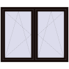 Ustalenie cen Okna skrzydłowe 1620x1265 mm REHAU ENERGY-SAVING SYNEGO MD BLACK_BROWN zewnętrzny
