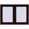 Ustalenie cen Okna skrzydłowe 1275x920 mm REHAU ENERGY-SAVING SYNEGO MD CHOCOLATE_BROWN zewnętrzny