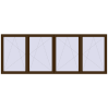 Pricing Tilt-and-Turn 4000x1500 mm REHAU OPTIMUM EURO-DESIGN 70 DARK_OAK external