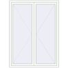 Ustalenie cen Okna skrzydłowe 1400x1900 mm REHAU BRILLANT DESIGN RAL 9016 Traffic white dwustronny