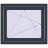 Pricing Tilt-and-Turn 800x700 mm REHAU OPTIMUM EURO-DESIGN 70 ANTHRACITE_GREY_STRUKTURAL external