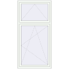 Pricing Tilt-and-Turn 1000x2000 mm REHAU OPTIMUM EURO-DESIGN 70 RAL 9016 Traffic white two-sided