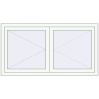 Pricing Tilt-and-Turn 1500x800 mm REHAU ENERGY-SAVING SYNEGO MD RAL 9016 Traffic white two-sided