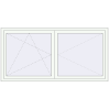 Pricing Tilt-and-Turn 2000x1000 mm REHAU OPTIMUM EURO-DESIGN 70 RAL 9016 Traffic white two-sided
