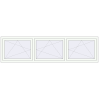 Pricing Tilt-and-Turn 2660x700 mm REHAU OPTIMUM EURO-DESIGN 70 RAL 9016 Traffic white two-sided
