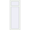 Ustalenie cen Okna skrzydłowe 450x1300 mm REHAU OPTIMUM EURO-DESIGN 70 RAL 9016 Traffic white dwustronny