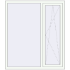 Pricing Tilt-and-Turn 1300x1500 mm REHAU ENERGY-SAVING SYNEGO MD RAL 9016 Traffic white two-sided