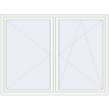 Pricing Tilt-and-Turn 2000x1500 mm REHAU ENERGY-SAVING SYNEGO MD RAL 9016 Traffic white two-sided