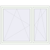 Pricing Tilt-and-Turn 1690x1320 mm REHAU OPTIMUM EURO-DESIGN 70 RAL 9016 Traffic white two-sided