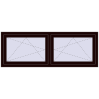 Pricing Tilt-and-Turn 1770x635 mm REHAU ENERGY-SAVING SYNEGO MD CHOCOLATE_BROWN two-sided