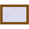 Pricing Tilt-and-Turn 1300x900 mm REHAU OPTIMUM EURO-DESIGN 70 GOLDEN OAK two-sided