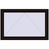 Pricing Tilt-and-Turn 1400x900 mm REHAU OPTIMUM EURO-DESIGN 70 BLACK_BROWN external