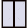 Pricing Tilt-and-Turn 2000x2200 mm REHAU OPTIMUM EURO-DESIGN 70 BLACK_BROWN two-sided
